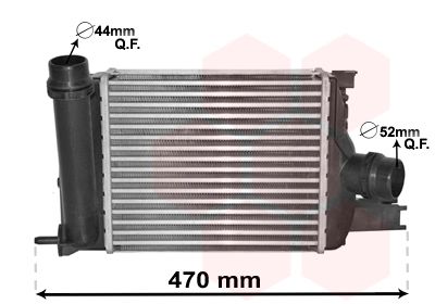 VAN WEZEL Kompressoriõhu radiaator 15004013